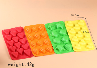 Creative Fruit Silicone Ice Tray Ice Maker Ice Tray Wholesale Kitchen Gadgets Factory Wholesale