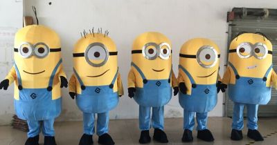 Minions,, Cartoon Doll Costume