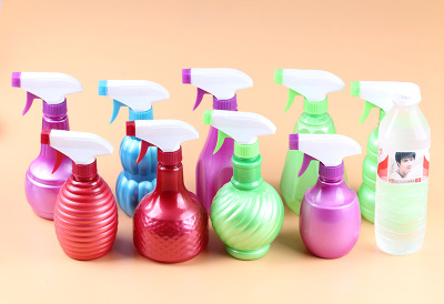 New Hand Pressure Candy Color Watering Pot Watering Can Watering Sprayer Small Spray Bottle Factory Wholesale