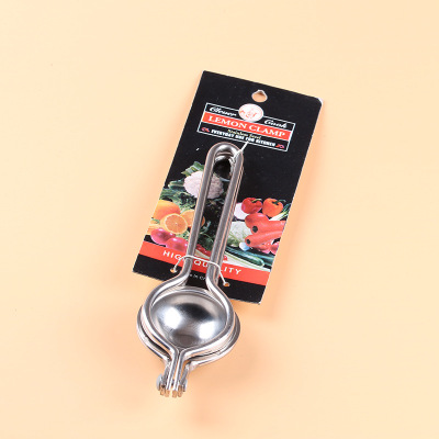 Stainless Steel Lemon Clip Household Thickened Manual Juicer Baby Orange Fruit Juicer