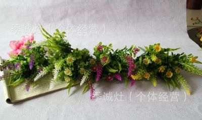 5 fork spring chrysanthemum flower simulation flower scene layout Home Furnishing factory wholesale