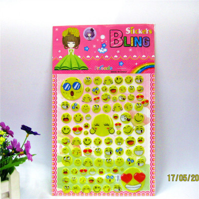 The supply of cartoon stickers stickers children single bubble stickers affixed Princess Dress