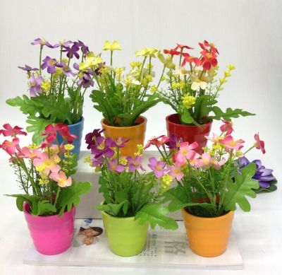 Roadside Flower Bonsai simulation flower pot home decoration