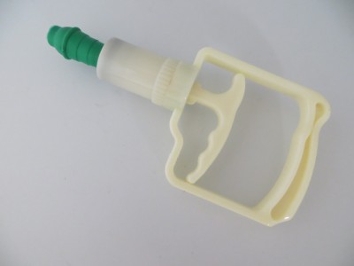 Vacuum suction gun with large handle of cupping device.