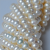 5-6mm punch pearl nearly Circle Necklace semi-finished materials wholesale