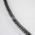 2016 manufacturer direct sale black choledolite necklace magnetic beads necklace