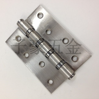 Iron Door Hinge Hardware 4 Inch Furniture Door Hinge