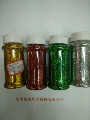 Color gold powder green tea powder color powder bottle of various sizes