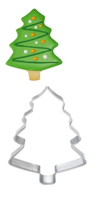 Stainless steel cookie mould - tree
