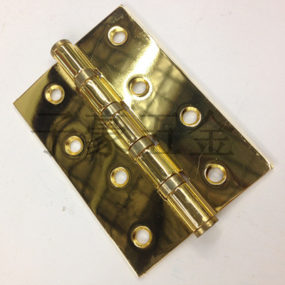 Gold Bearing Hinge 4 inch Flat Open Hinge door Hinge Folding Hinge