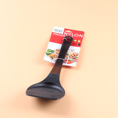 New Plastic Handle Spatula Kitchenware Supplies Non-Stick Spatula Spatula High Temperature Resistant Nylon