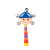 Creative gifts Wooden Cartoons Hand Bell toys for early childhood education