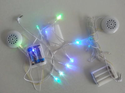 Light emitting LED Lights Festival Lights series professional manufacturers direct sales of toy cassette recorder