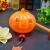 11CM Halloween injection pumpkin acoustic hand lantern