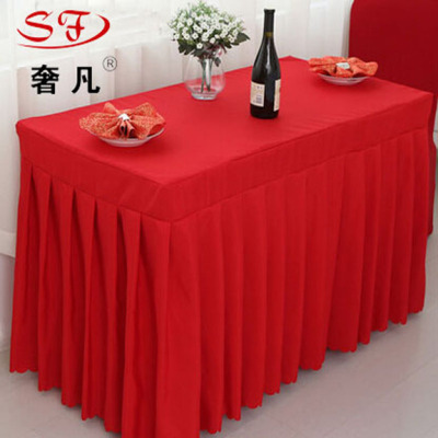 Where luxury conference table skirt table cloth sign table table cover custom-made skirt table set wine trade