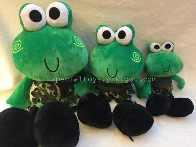 85cm Cute Green Frog Plush Doll Toys
