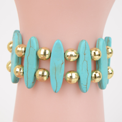 2016 Yiwu factory hot supply Turquoise Bracelet Jewelry Trade
