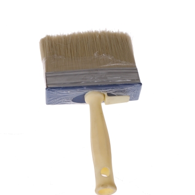 Paint Brush 100% Pure Bristle Brush Full Wooden Handle Row Brush Scrubbing Brush Palm Fiber Mane Brush
