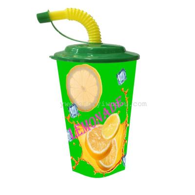 Fruit juice cup 3D cup of children's Cup advertising cup lemon can be customized