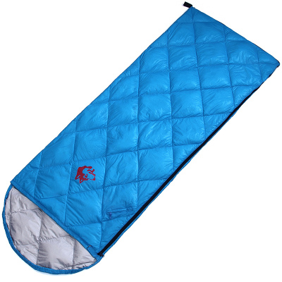 The new 011A down sleeping bag is light, warm and breathable