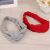 Ladies' pure color elastically printed flower hat Korean head band foreign trade accessories