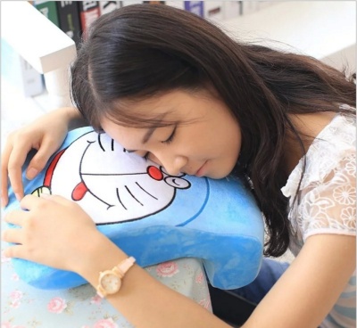 Cartoon napping pillow is a magic pillow for students