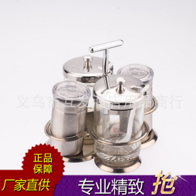 Hotel Supplies Seasoning Containers Kitchen Hotel Rotatable Seasoning Bottle Condiment Dispenser