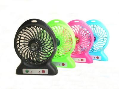 USB Fan with lamp charging small fan portable mini fan mini electric fan