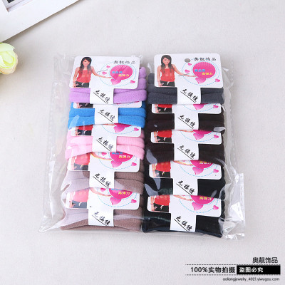 South Korea seamless high elastic towel ring hair band