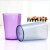 Creative wholesale frosted transparent color square gargle cup brushing cup plastic thickening cup toothbrush cup