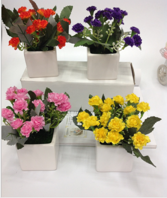 Milan lilac bonsai simulation flower pot home decoration creative display new sales