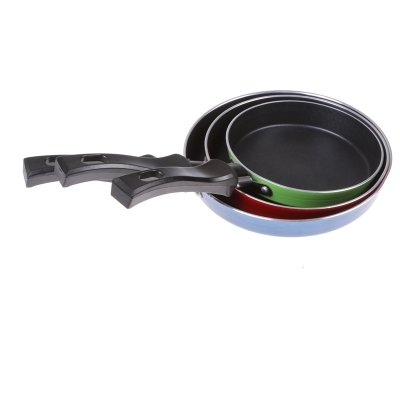 Hot frying pan mini hot frying pan smokeless non-stick pan double bottom induction cooker universal pot