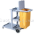 The multi-purpose cleaning trolley hotel service hotel linen cleaning car tool collection vehicle