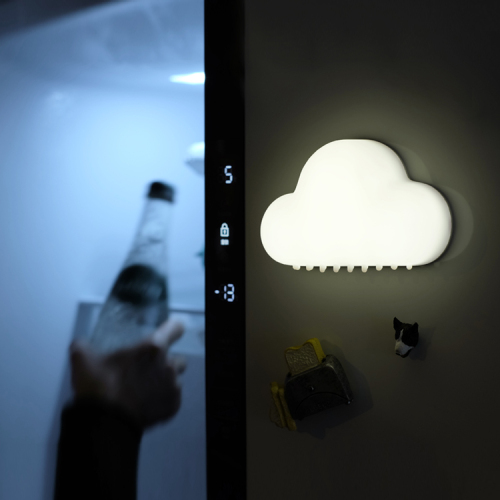 New Cloud Small Night Lamp Voice Operated Switch Raindrop Table Lamp Rechargeable Optical Control Lamp