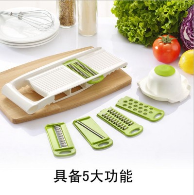 Creative shredder multifunctional cleaning device for household shredded potato silk manual grater slicing machine