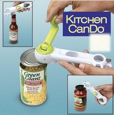 Selling kitchen gadgets seven in one bottle opener opener for creative multifunctional mashed garlic