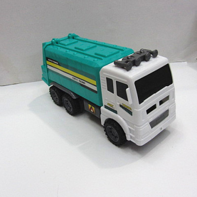 Yiwu toy wholesale inertia car children toy engineering vehicle garbage truck 326-60