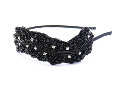 Manufacturers selling fashion handmade Diamond Crystal Beaded headband hair band