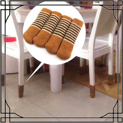 South Korea version of knitting wool mat chair desk legs set table set 4 Pack
