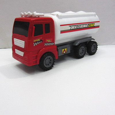 Yiwu toy wholesale inertia car toy engineering tanker 326-58
