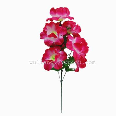Qingming grave worship Buddha flowers for decorative cemetery Memorial products wholesale 7 kapok flowers