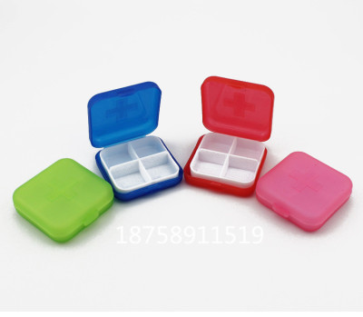 The new plastic box cross grid kit four thickened matte leather carton packaging printing logo