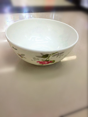 Round shape exquisite color porcelain bowl bowl Steamed Rice per ton sale