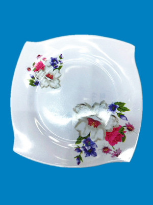 High-grade melamine tray fruit dish dish square warehouse stock sold by catty travelling products