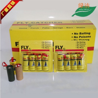 Fly trap sticky fly paper blister card mounted fly reel fly trap can be customized