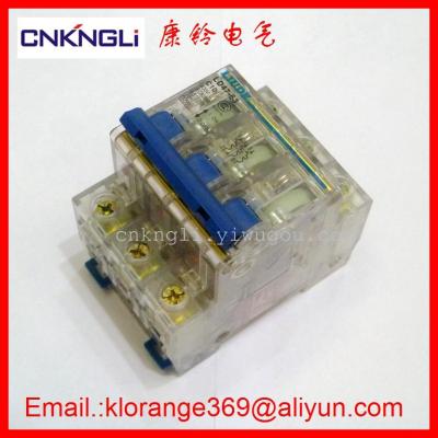 CNKNGLI transparent outskin circuit breaker 32A 63A 2P