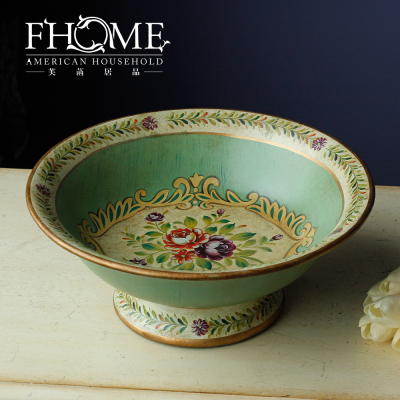 Factory direct export of ceramic crafts decorative ornaments Home Furnishing fruit bowl