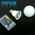 5W / RGBW colorful LED bulb /intelligent lamp /  remote control bulb / remote control distance : 5M / PC cover aluminum