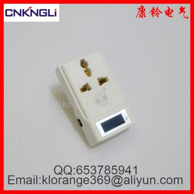 High and low voltage self recovery protector 10A LCD