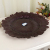 Glass Plate Fruit Plate Disc Snack Dish Fruit Plate Wedding Banquet Decorative Tray